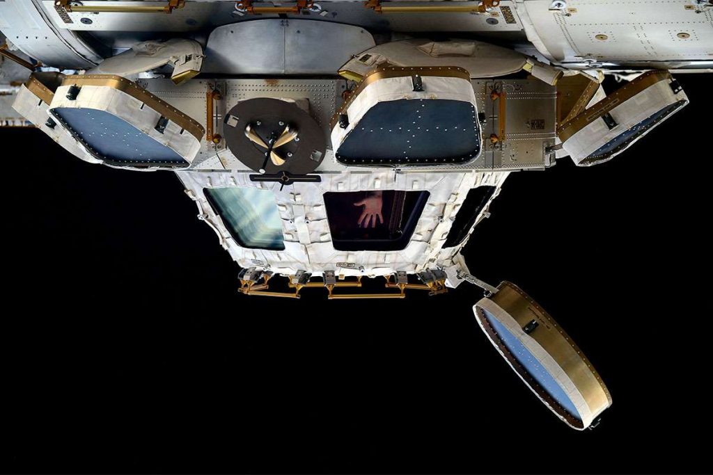 International Space Station. Beeld: NASA/ESA