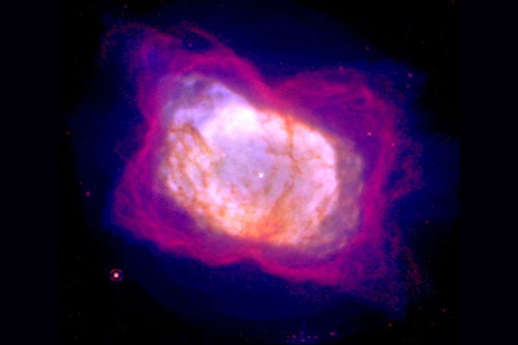 De NGC 7027 nevel