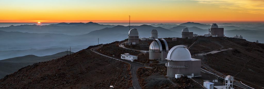 ESO’s La Silla observatorium, 2400 meter boven zeeniveau